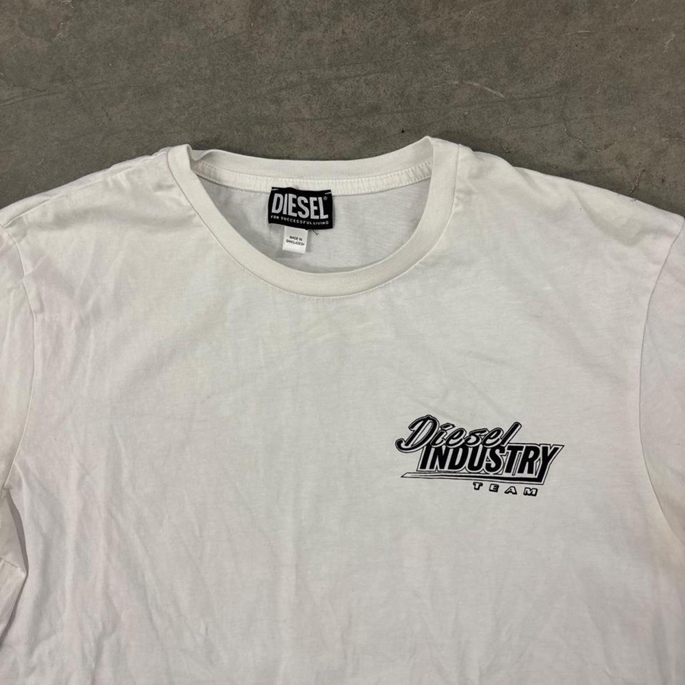 White Diesel Industry Graphic Tee Fits like a large